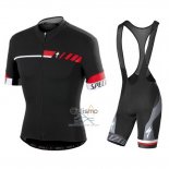 Specialized Ropa Ciclismo Culotte Corto 2018 Hombre Mangas Cortas Negro Rojo Blanco
