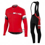 Specialized Ropa Ciclismo Culotte Largo 2015 Hombre Mangas Largas Profundo Rojo