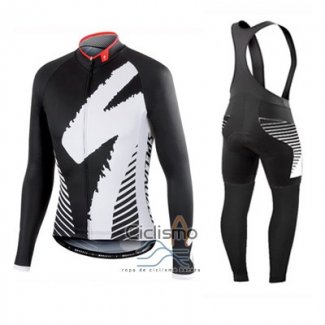 Specialized Ropa Ciclismo Culotte Largo 2016 Hombre Mangas Largas Ml Profundo Negro