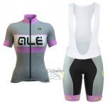 Ale Graphics Prr Bermuda Ropa Ciclismo Culotte Corto 2017 Mujer Mangas Cortas Gris
