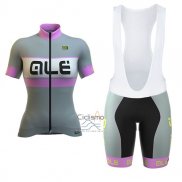 Ale Graphics Prr Bermuda Ropa Ciclismo Culotte Corto 2017 Mujer Mangas Cortas Gris