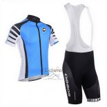 Assos Ropa Ciclismo Culotte Corto 2013 Hombre Mangas Cortas Azur y Negro