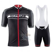 Craft Ropa Ciclismo Culotte Corto 2016 Hombre Mangas Cortas Rojo y Negro