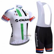 Giant Ropa Ciclismo Culotte Corto 2017 Hombre Mangas Cortas Blanco