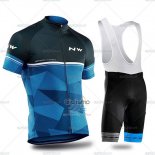Northwave Ropa Ciclismo Culotte Corto 2019 Hombre Mangas Cortas Negro Azul