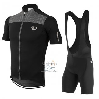 Pearl Izumi Ropa Ciclismo Culotte Corto 2017 Hombre Mangas Cortas Negro y Gris