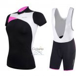 Rh+ Ropa Ciclismo Culotte Corto 2017 Mujer Mangas Cortas Negro