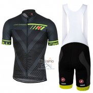 Castelli Ropa Ciclismo Culotte Corto 2017 Hombre Mangas Cortas Profundo Gris
