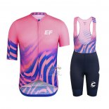 Ef Education First-drapac Ropa Ciclismo Culotte Corto 2020 Mangas Cortas Rosa
