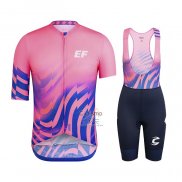 Ef Education First-drapac Ropa Ciclismo Culotte Corto 2020 Mangas Cortas Rosa