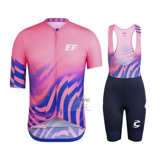 Ef Education First-drapac Ropa Ciclismo Culotte Corto 2020 Mangas Cortas Rosa