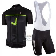 Nalini Speed Ropa Ciclismo Culotte Corto 2017 Men Mangas Cortas Negro