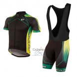 Pearl Izumi Ropa Ciclismo Culotte Corto 2017 Hombre Mangas Cortas Negro y AMarillo