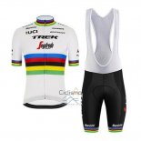 Uci Mondo Campione Trek Segafrojooropa Ciclismo Culotte Corto 2020 Hombre Mangas Cortas
