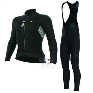 Ale Nordik Ropa Ciclismo Culotte Largo 2017 Hombre Mangas Largas Negro