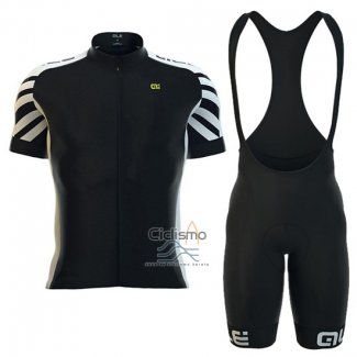 Ale Ropa Ciclismo Culotte Corto 2016 Hombre Mangas Cortas Negro y Blanco