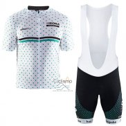 Bora Ropa Ciclismo Culotte Corto 2017 Mangas Cortas Blanco