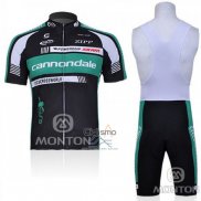 Cannondale Ropa Ciclismo Culotte Corto 2011 Hombre Mangas Cortas Negro y Vede Militare