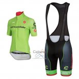 Cannondale Ropa Ciclismo Culotte Corto 2017 Hombre Mangas Cortas Verde