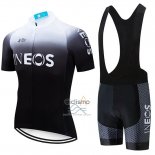 Castelli INEOS Ropa Ciclismo Culotte Corto 2019 Mangas Cortas Blanco Negro