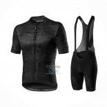 Castelli Ropa Ciclismo Culotte Corto 2021 Hombre Mangas Cortas Brillante Negro
