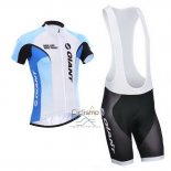 Giant Ropa Ciclismo Culotte Corto 2014 Hombre Mangas Cortas Blanco