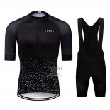 Le Col Ropa Ciclismo Culotte Corto 2020 Hombre Mangas Cortas Negro(1)