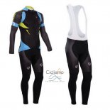 Pearl Izumi Ropa Ciclismo Culotte Largo 2014 Hombre Mangas Largas Negro y Azur