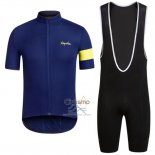 Rapha Ropa Ciclismo Culotte Corto 2016 Hombre Mangas Cortas Azul y Negro