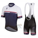 Specialized Ropa Ciclismo Culotte Corto 2018 Hombre Mangas Cortas Blanco Violeta