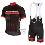 Specialized Ropa Ciclismo Culotte Corto 2018 Hombre Mangas Cortas Negro Blanco Rojo