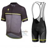 Specialized Ropa Ciclismo Culotte Corto 2018 Hombre Mangas Cortas Negro Gris AMarillo(1)