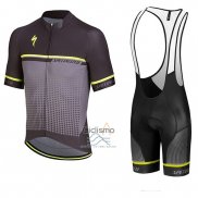 Specialized Ropa Ciclismo Culotte Corto 2018 Hombre Mangas Cortas Negro Gris AMarillo(1)