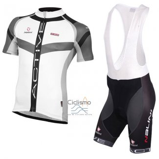 Nalini Rigel Ropa Ciclismo Culotte Corto 2017 Men Mangas Cortas Blanco