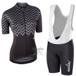 Nalini Wave Ropa Ciclismo Culotte Corto 2017 Mujer Mangas Cortas Negro