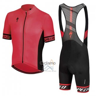 Specialized Ropa Ciclismo Culotte Corto 2018 Hombre Mangas Cortas Rosa Negro