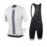 Sportful Ropa Ciclismo Culotte Corto 2020 Hombre Mangas Cortas Blanco