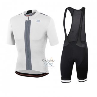 Sportful Ropa Ciclismo Culotte Corto 2020 Hombre Mangas Cortas Blanco