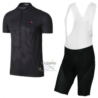 Tour DE Francia Ropa Ciclismo Culotte Corto 2017 Hombre Mangas Cortas Negro