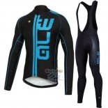 Ale Ropa Ciclismo Culotte Largo 2016 Hombre Mangas Largas Azul y Negro