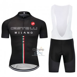 Castelli Ropa Ciclismo Culotte Corto 2018 Hombre Mangas Cortas Negro