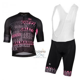 Giordana Ropa Ciclismo Culotte Corto 2017 Hombre Mangas Cortas Negro