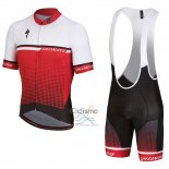 Specialized Ropa Ciclismo Culotte Corto 2018 Hombre Mangas Cortas Blanco Rojo Negro(1)