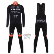 Trek Selle San Marco Ropa Ciclismo Culotte Largo 2017 Mangas Largas Negro