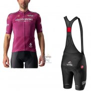Giro d'Italia Ropa Ciclismo Culotte Corto 2021 Hombre Mangas Cortas Fucsia