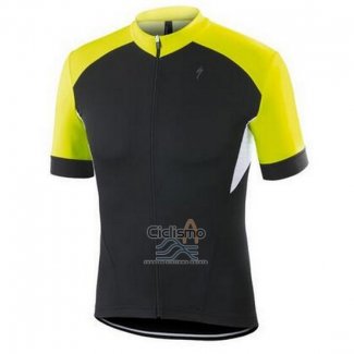 Specialized Ropa Ciclismo Culotte Corto 2016 Hombre Mangas Cortas Negro y AMarillo