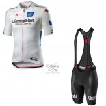 Giro d'Italia Ropa Ciclismo Culotte Corto 2020 Hombre Mangas Cortas Blanco
