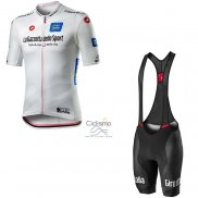 Giro d'Italia Ropa Ciclismo Culotte Corto 2020 Hombre Mangas Cortas Blanco