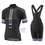Liv Zebra Ropa Ciclismo Culotte Corto 2017 Mujer Mangas Cortas Negro