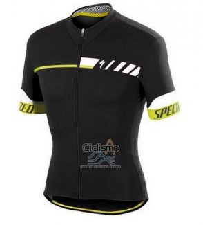 Specialized Ropa Ciclismo Culotte Corto 2015 Hombre Mangas Cortas Negro y AMarillo